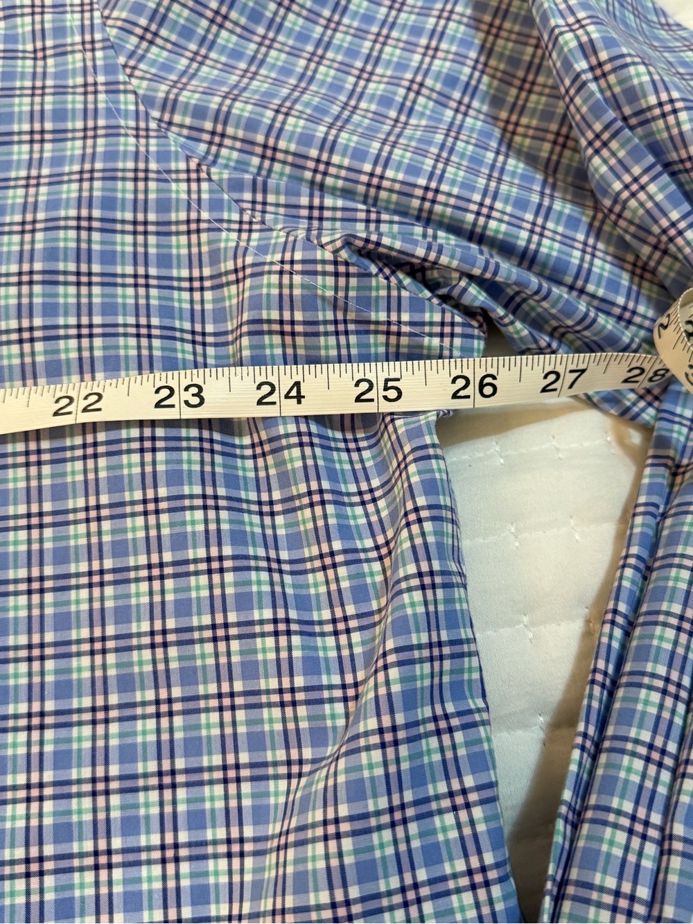 Ralph Lauren Blue Plaid Button-Down Shirt - Picture 4 of 7